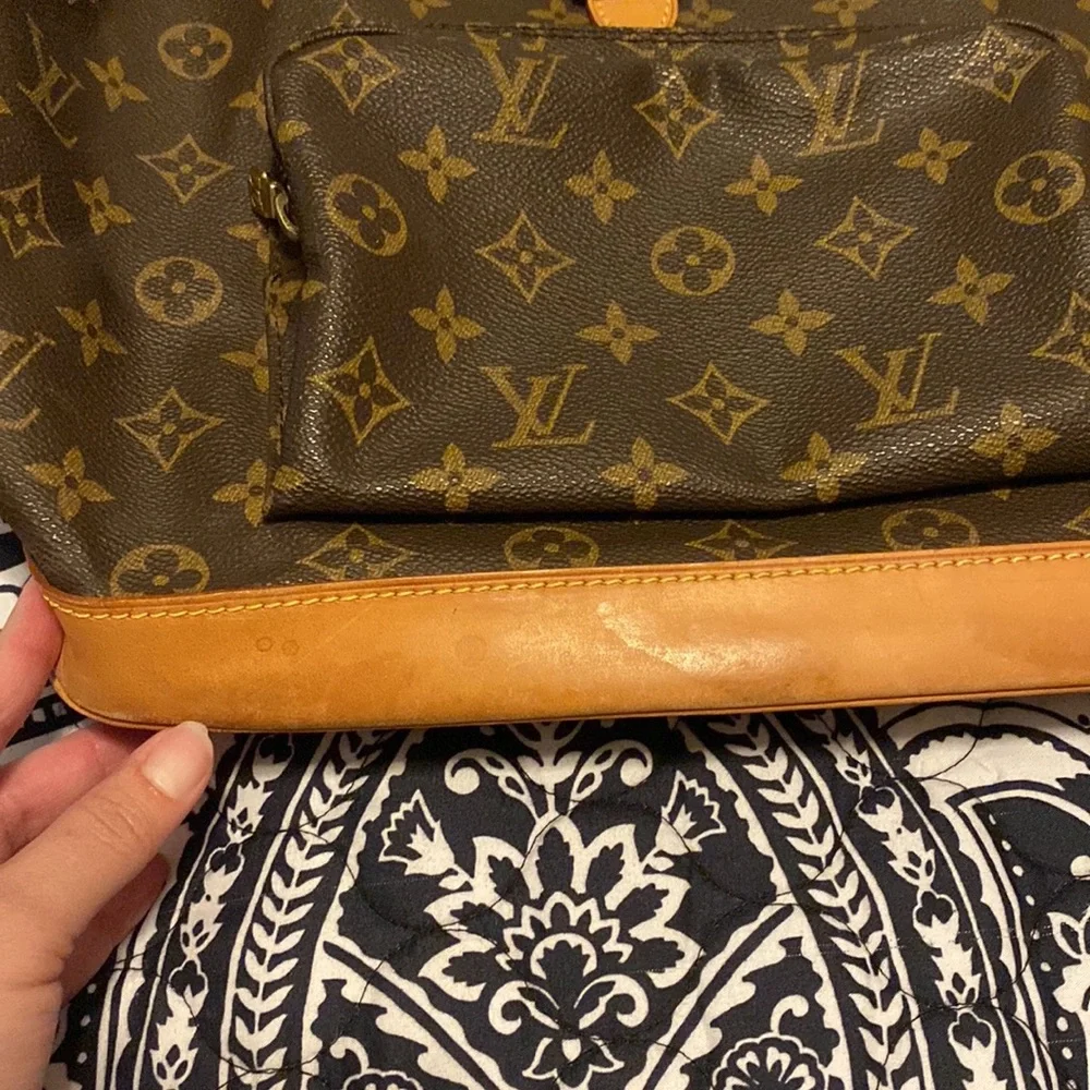 Louis Vuitton Montsouris Vintage GM Monogram Canvas Backpack - Picture 9 of 16